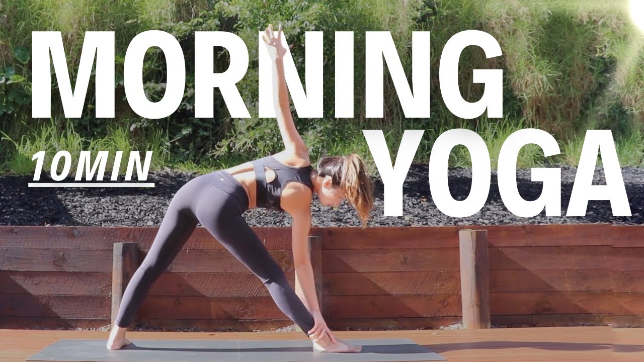 10min Daily Morning Yoga | Tone Body & Long Lean Muscles | 100% Feel Good
