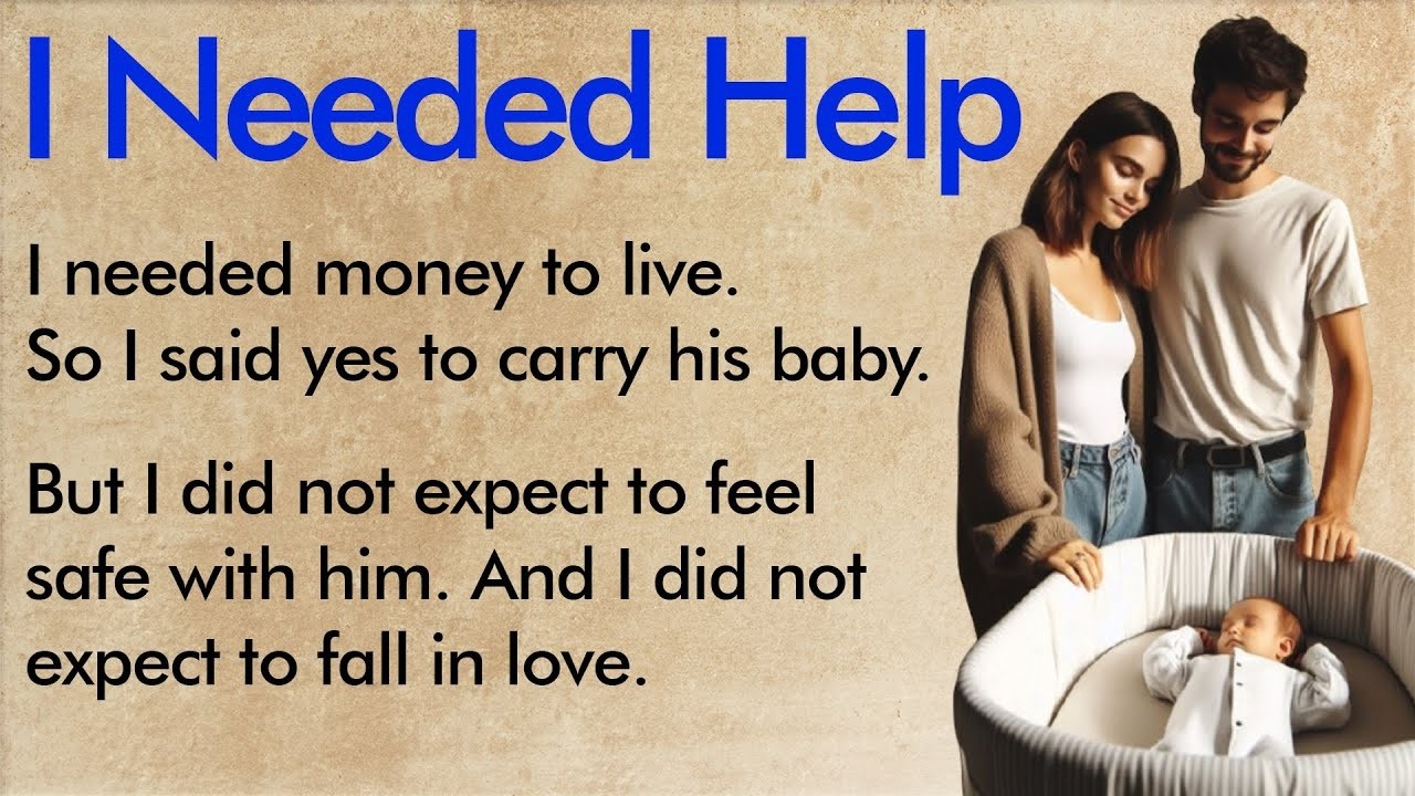 I Needed Help ✅ Emotional Beginner English Story A1–A2 Level ✅