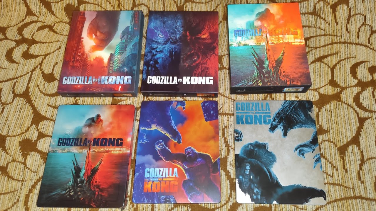 Godzilla  vs. Kong Filmarena Manta Lab FullSlip Steelbook Unboxing & Review