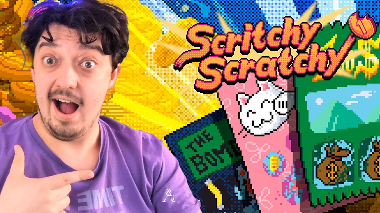 КАК ВЫИГРАТЬ МИЛЛИОН В ЛОТЕРЕЕ - Scritchy Scratchy #1