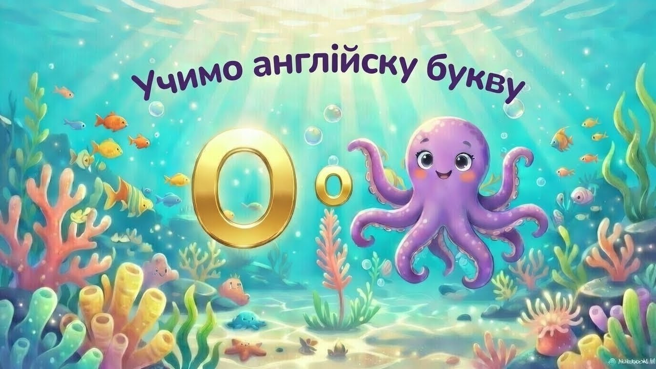 Letter Oo. 🐙🌊 Lesson 8