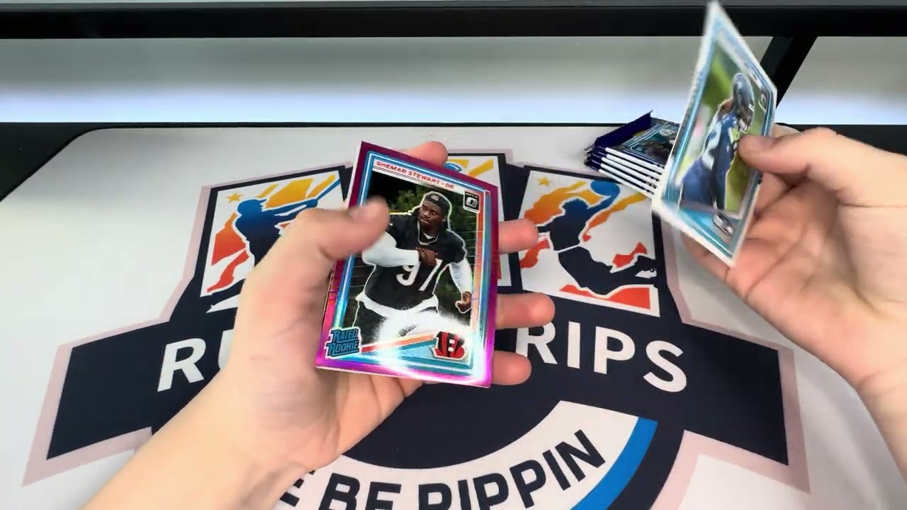 INSANE ROOKIE UPTOWN AND SSP! 🔥🔥🔥 2X NFL OPTIC BLASTERS AND MEGA 🔥🔥🔥
