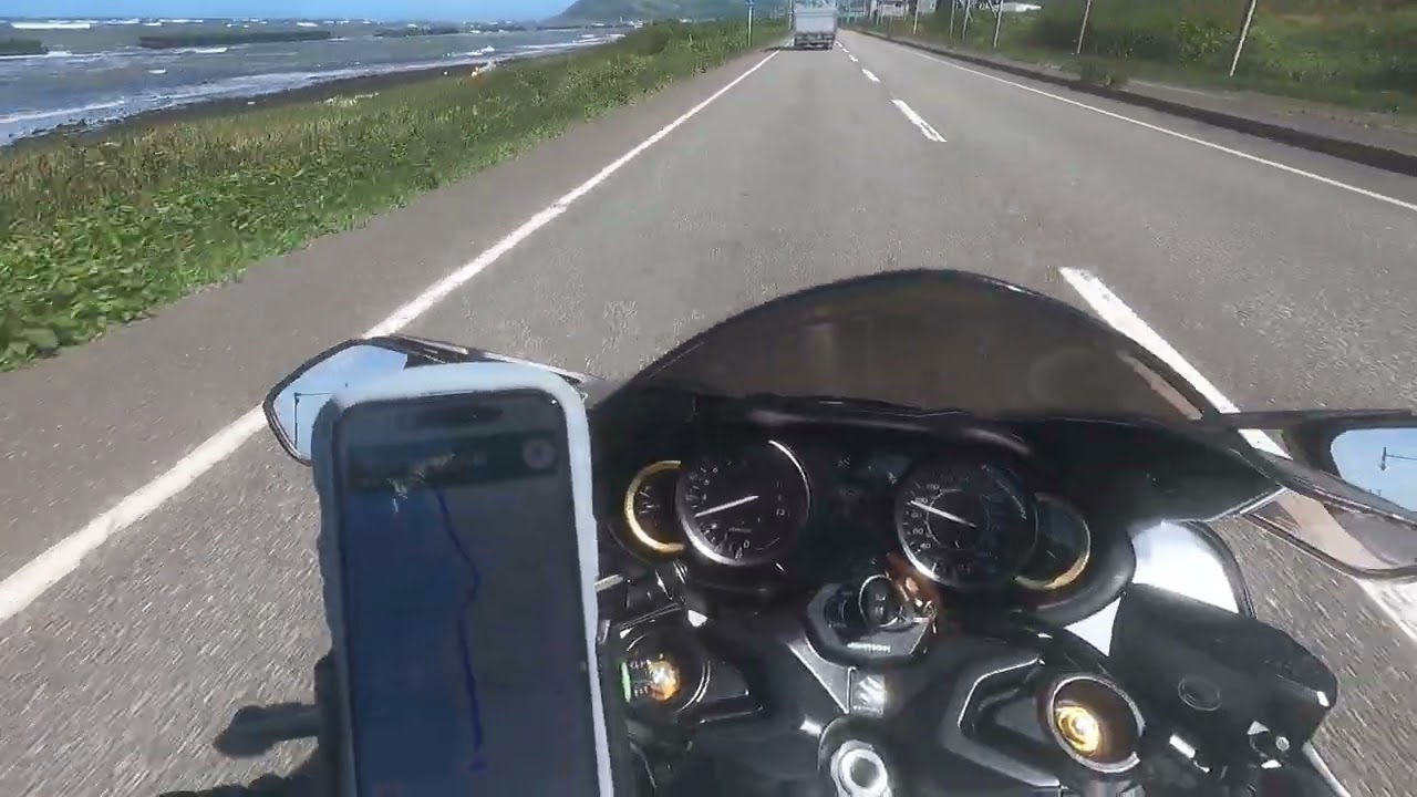 ２０２５　スズキハヤブサ　夏ツーリング　宗古岬