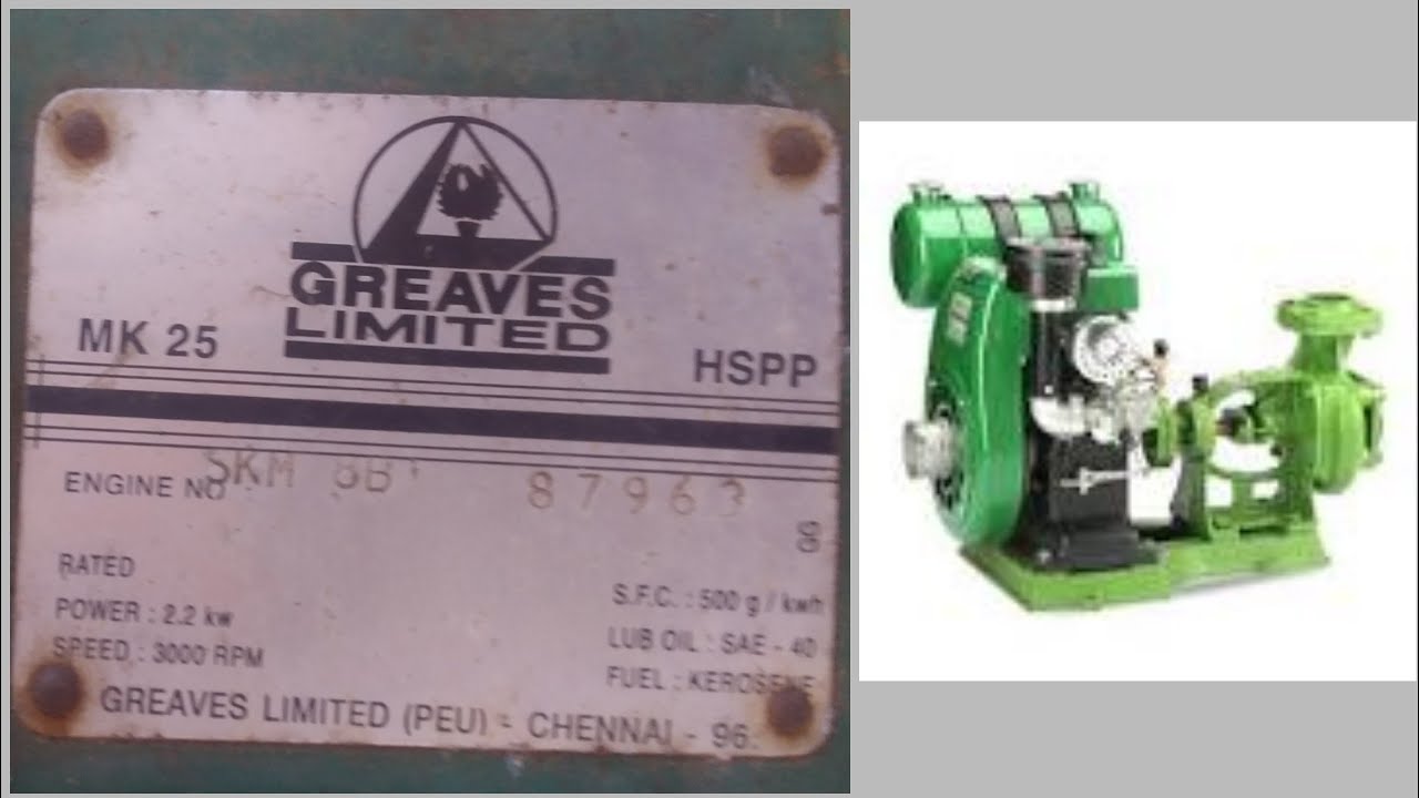 GREAVES MK25 Engine / Bore, piston & rings assembling / S.Jothinarayanan /