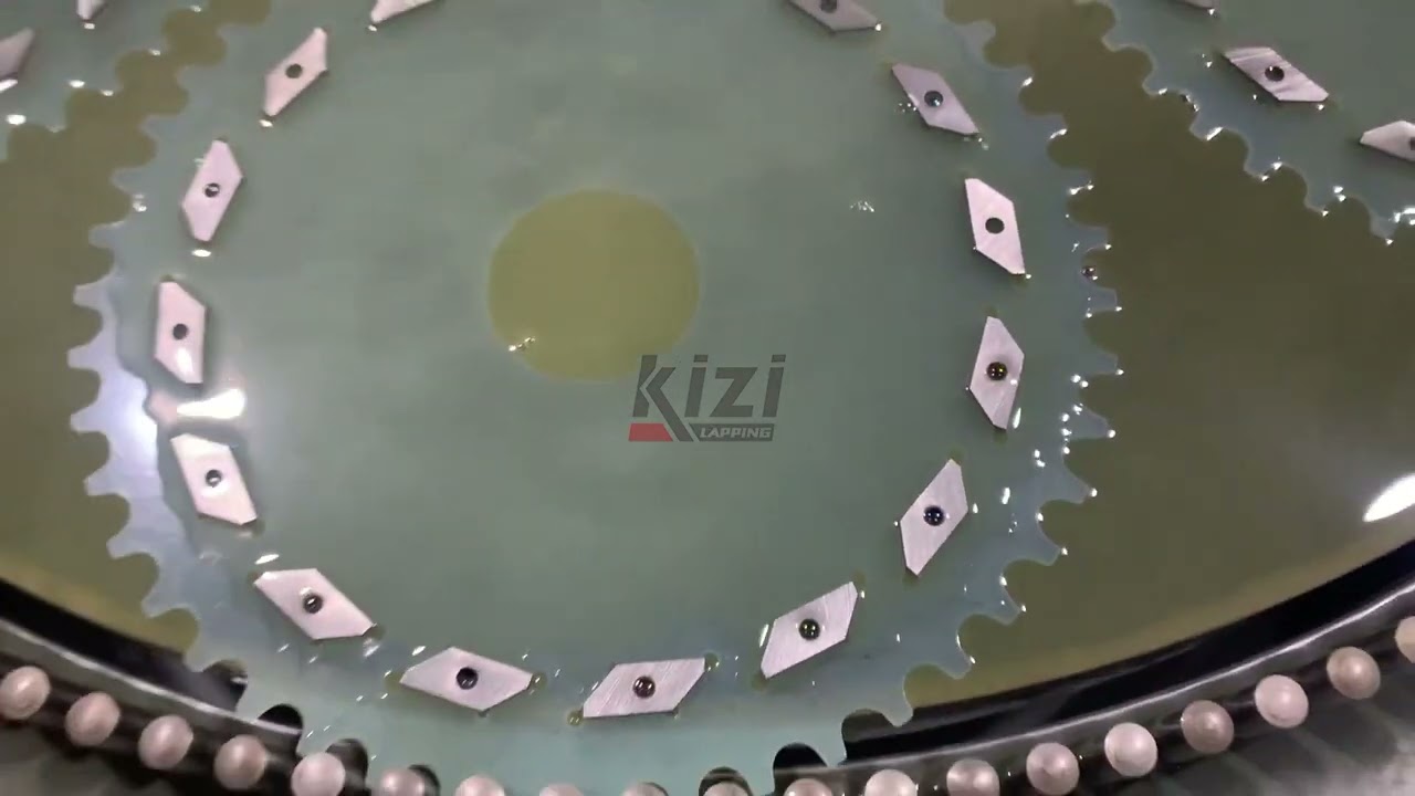 Carbide inserts fine grinding complete process