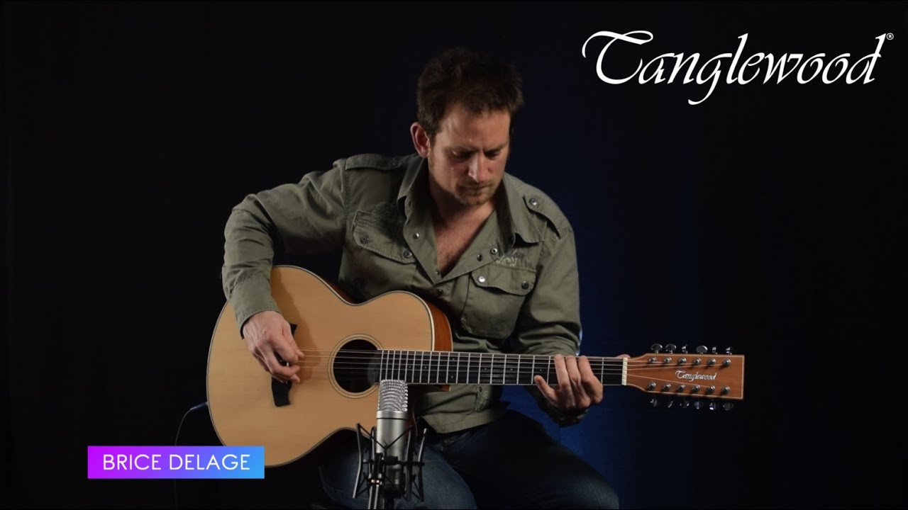 Test Son de la guitare Tanglewood TW12 CE par Brice Delage.