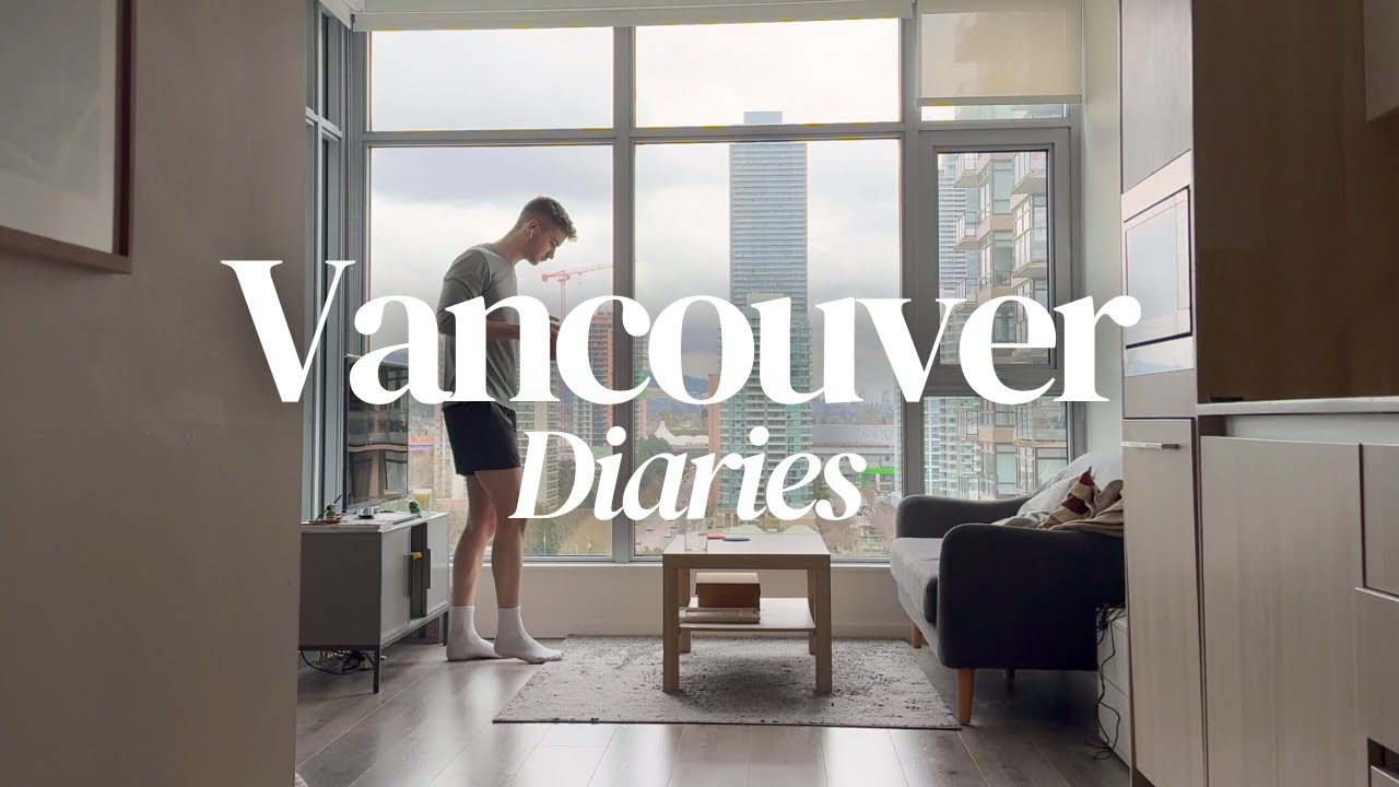 Rainy Days Inside | Cleaning my apartment, Winter in Vancouver
