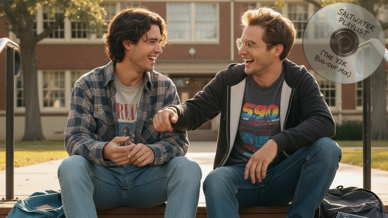 Saltwater Playlist | Animated Gay 90s Romcom (MLM)