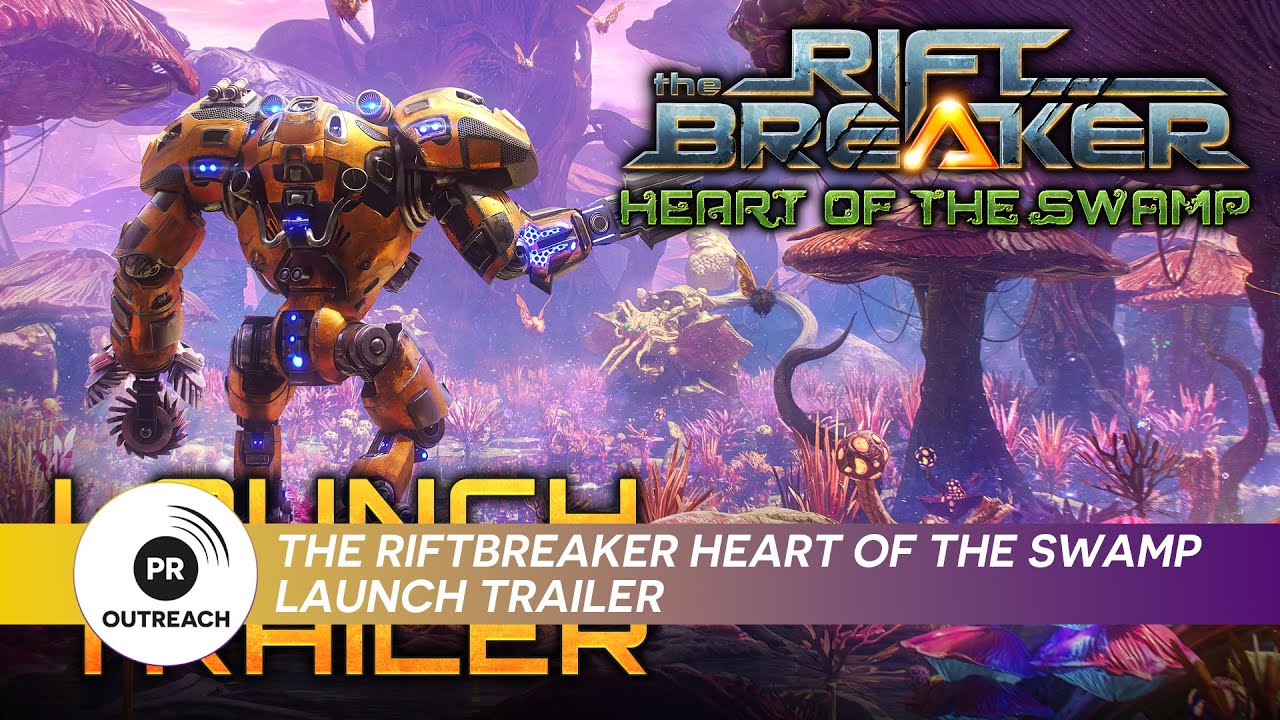 The Riftbreaker: Heart of the Swamp - Launch Trailer