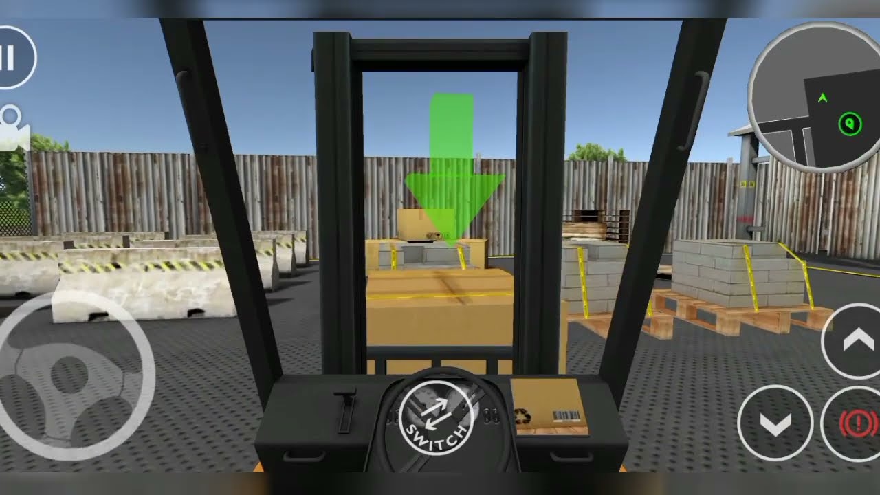 Drive Simulator Dockyard Forklift Overtime part 2