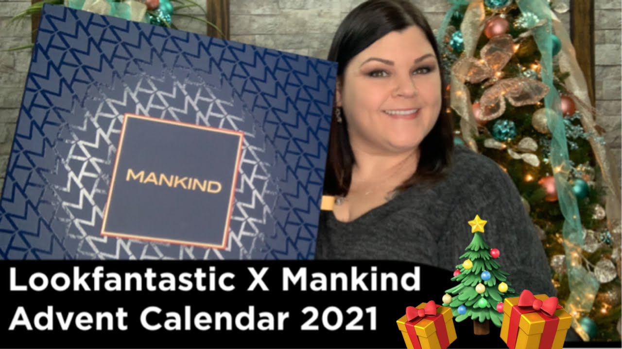 Lookfantastic X Mankind 2021 Advent Calendar Unboxing