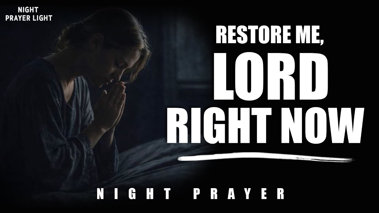Receive Peace, Healing & Divine Rest Tonight Night 🌙 Prayer Before Going to Bed