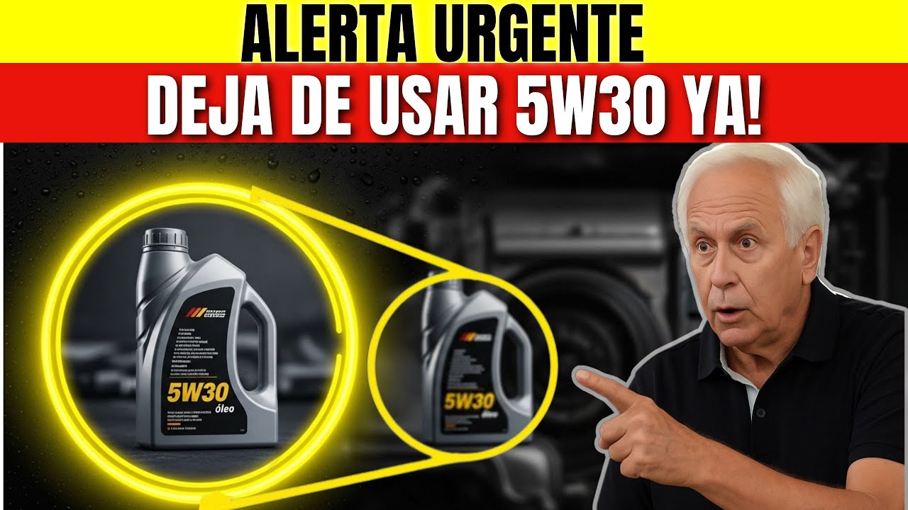 La verdad oculta del aceite 5W30 que podría estar dañando su motor