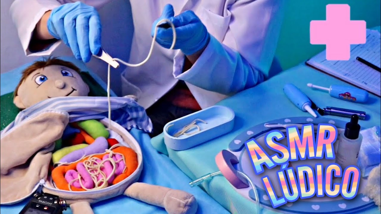 ASMR | VOCÊ ESTÁ CHEIO DE LOMBRIGA 🪱 (remoção satisfatória)