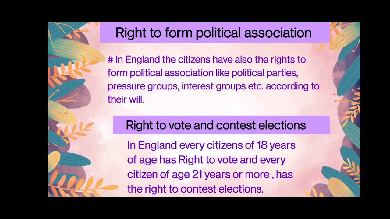 Rights Of The British Citizens