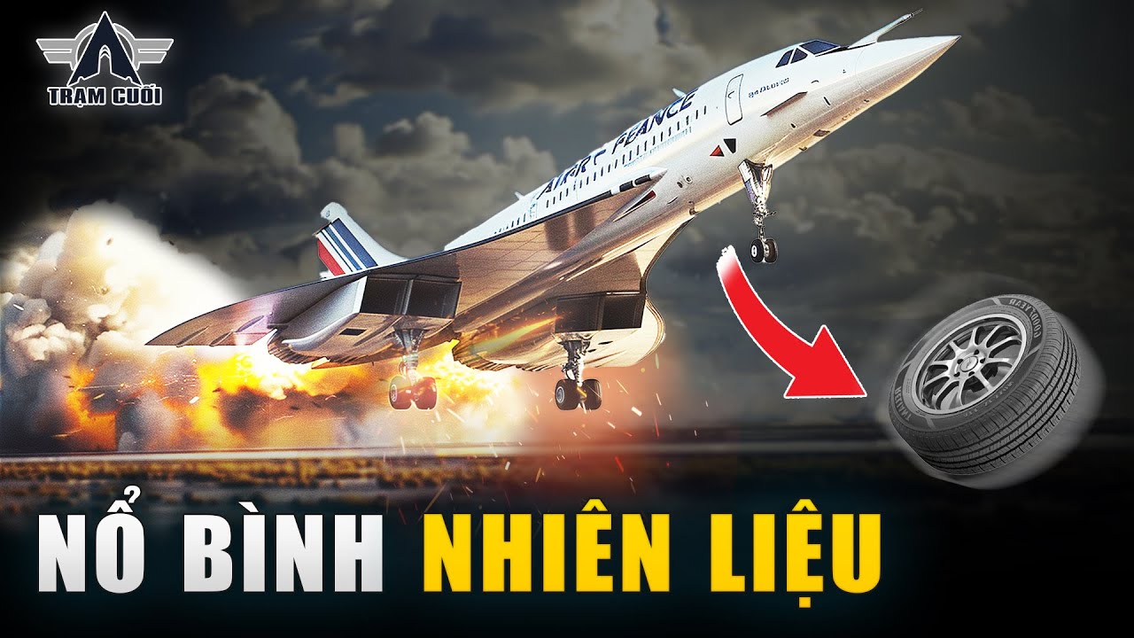 Nổ Bình Xăng Khi Vừa Cất Cánh! Sự Kết Thúc Của Đế Chế Tàu Bay Siêu Thanh Vĩ Đại| Air France 4590