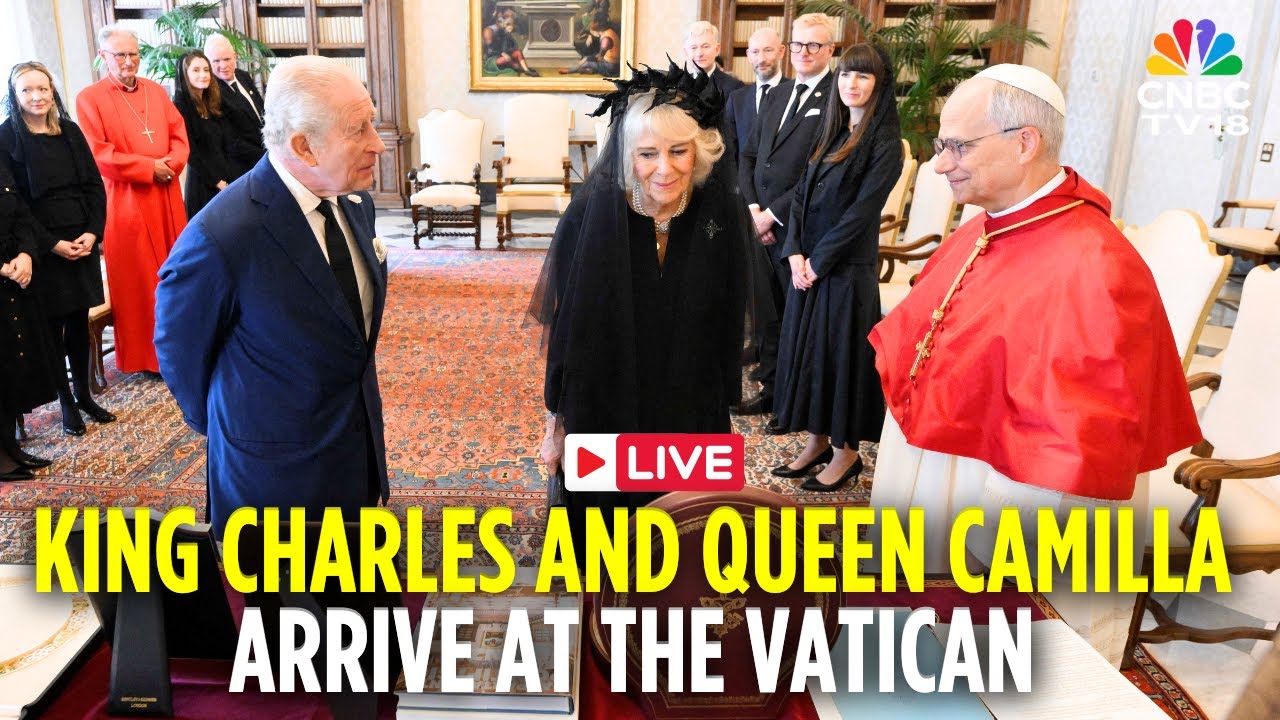 Vatican LIVE: King Charles Meets Pope Leo During Historic Visit To The Vatican| Sistine Chapel |N18G