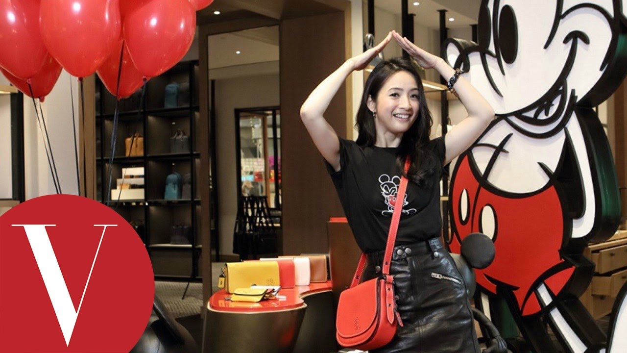 激發林依晨少女心 Disney x Coach系列