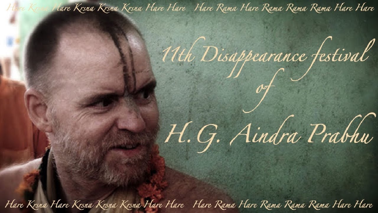 Glorification of H.G. Aindra Prabhu_17.07.2021