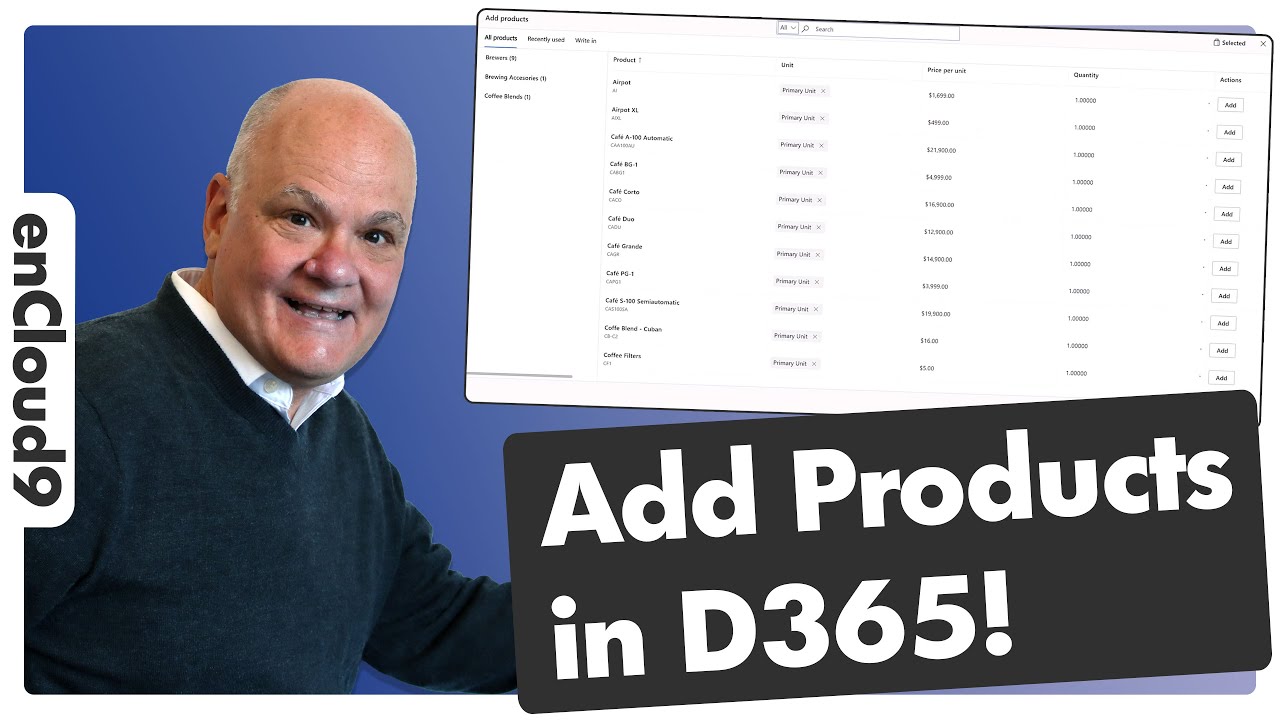 How to Add Products and Send Quotes in Dynamics 365 Sales | enCloud9