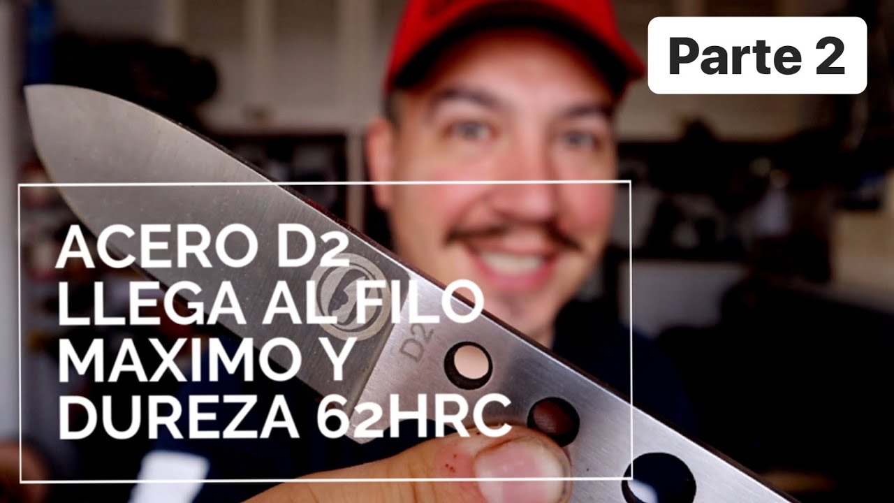 Acero d2 ✅ El mejor para cuchillos ?? 🤔 Horno de tratamiento térmico