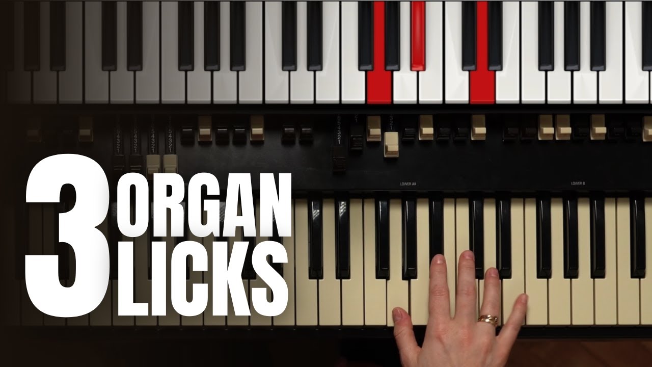 My 3 favorite LICKS from JON LORD (Deep Purple)