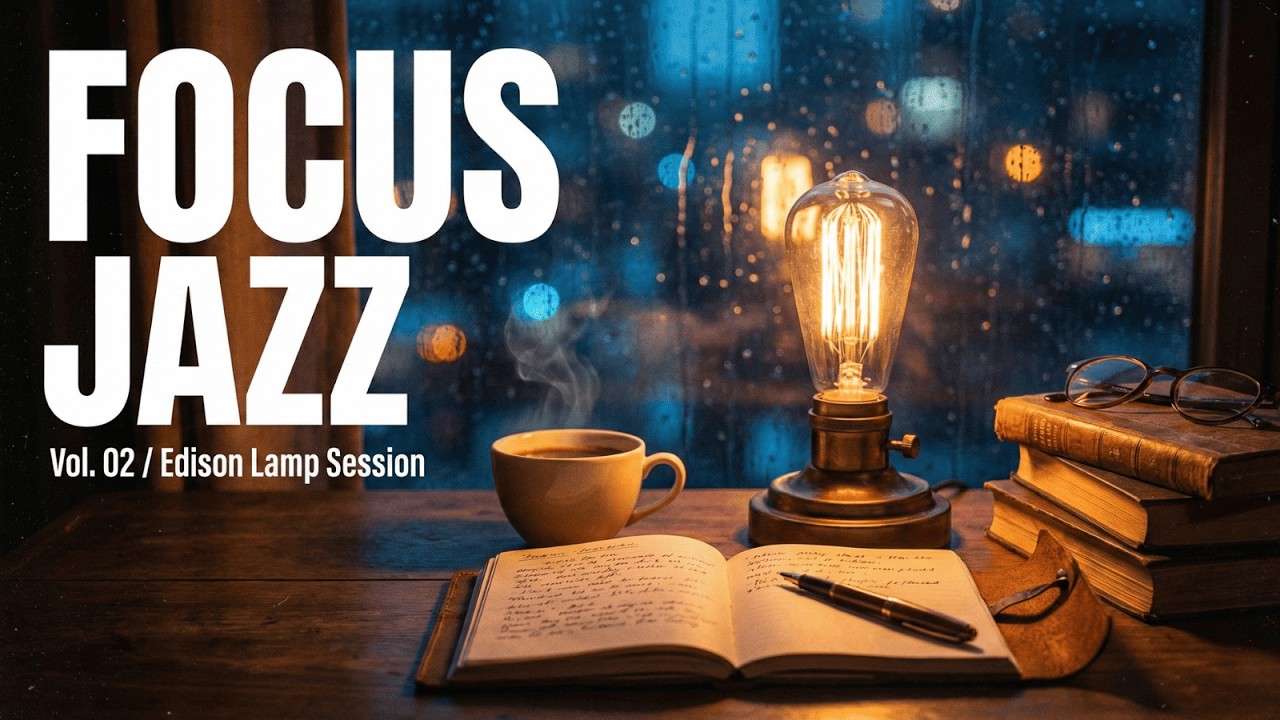 Focus Jazz for Instant Concentration – Deep Work Session 3 Hours (Vol  2)