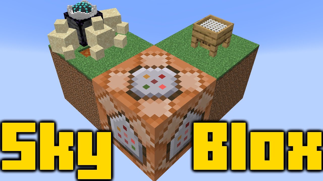 I made Modded Skyblock using Datapacks in Minecraft (ep2)