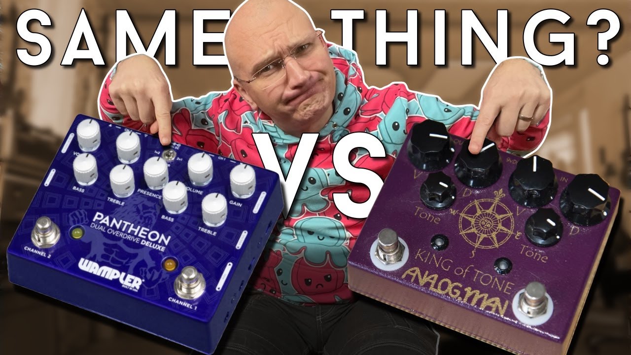 Same idea, different pedals? Pantheon DLX vs King of Tone