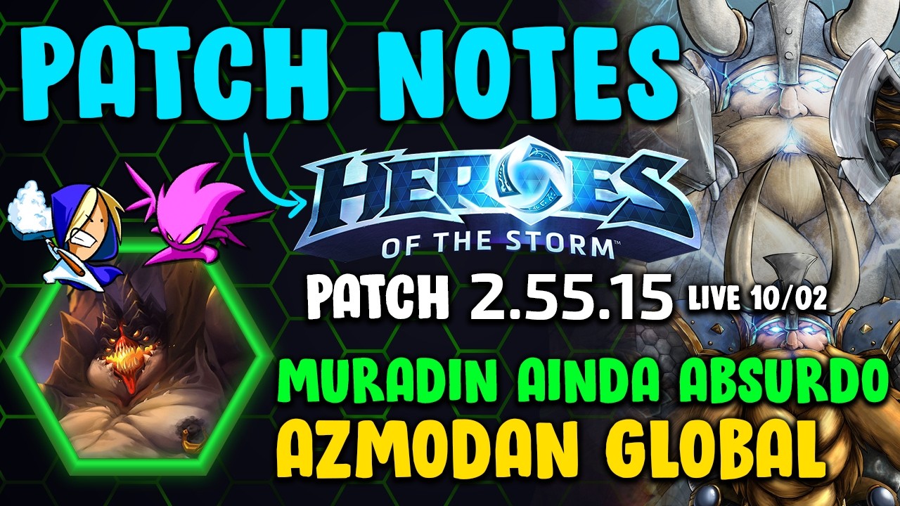 HOTS Patch notes 2.55.15 - LIVE 10/02/26