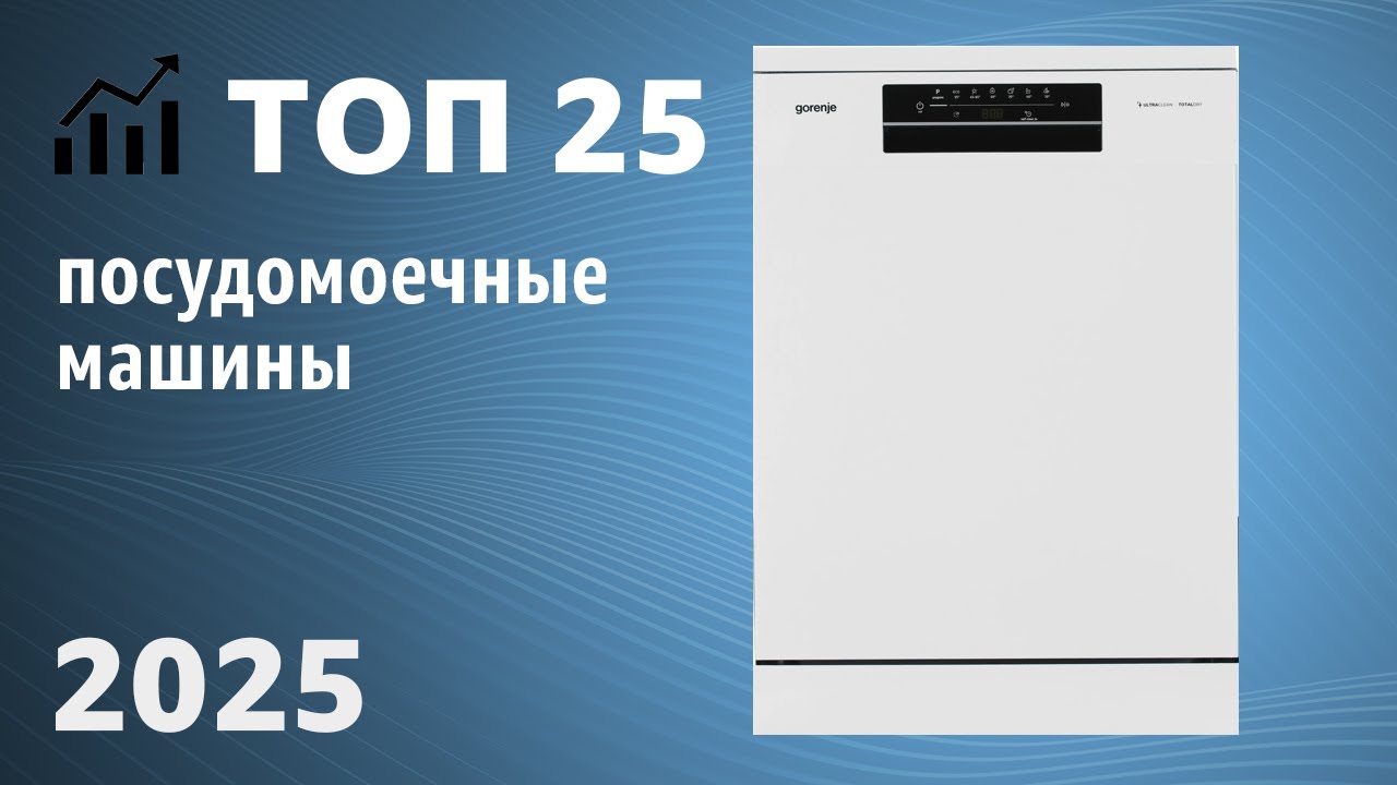 ТОП—25. Лучшие посудомоечные машины. Рейтинг 2025 года!