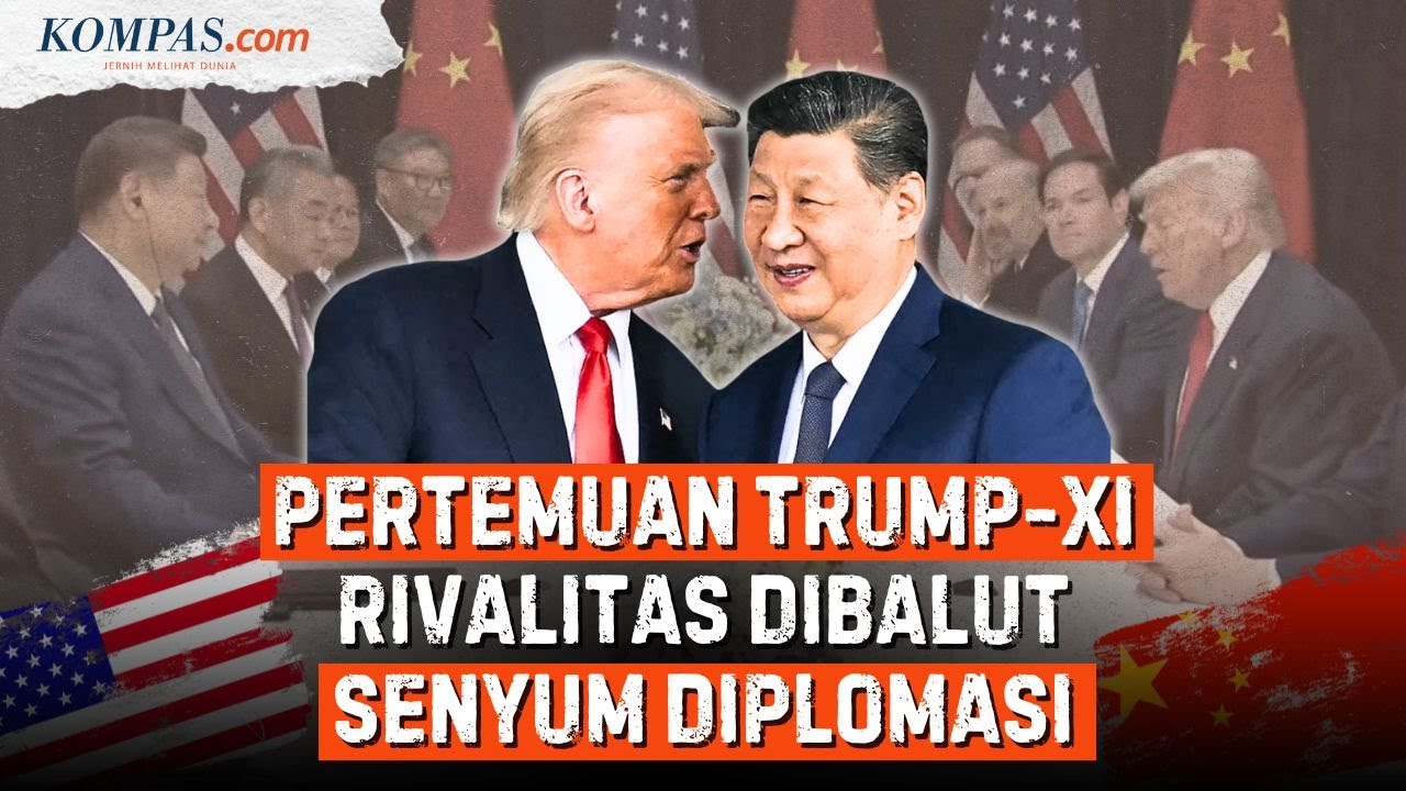 Trump-Xi Jinping Akrab di Busan, Perang Dagang AS-China Mereda?