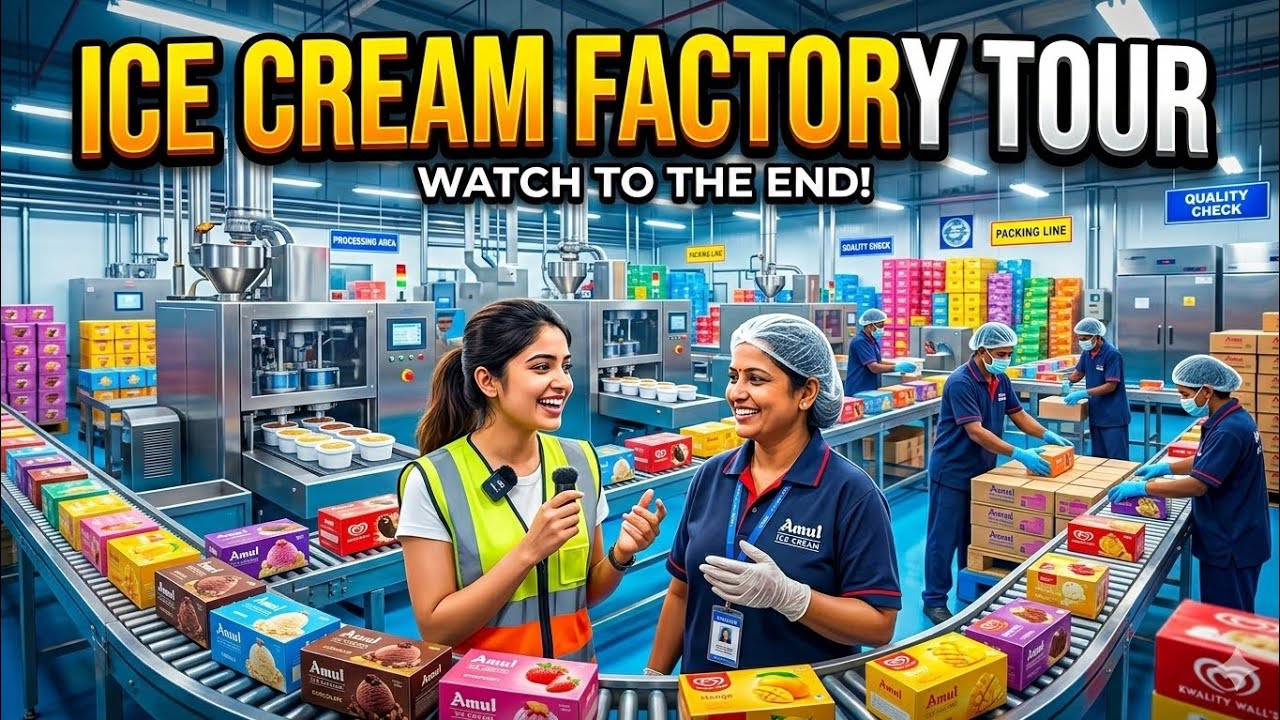 Madhurapur ice Cream factory 🏭 🏭 viral video long video 📸