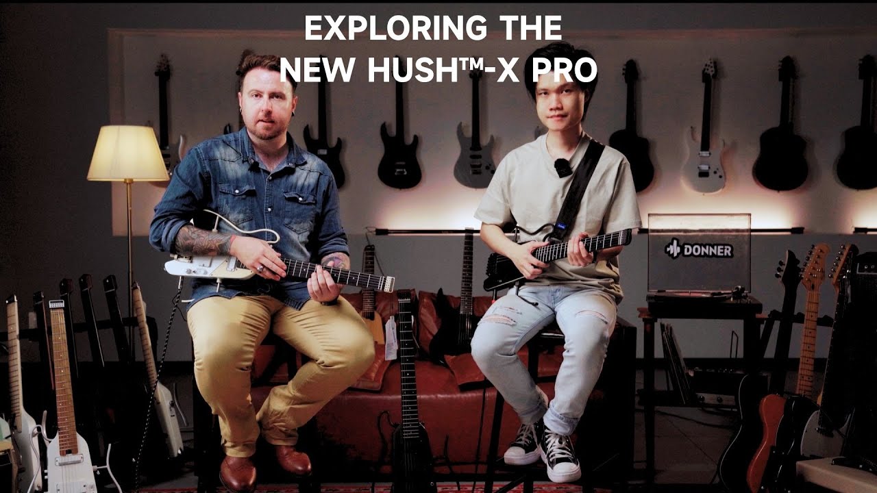 Знакомство с новой гитарой серии Hush™ | Hush™-X Pro | Donner