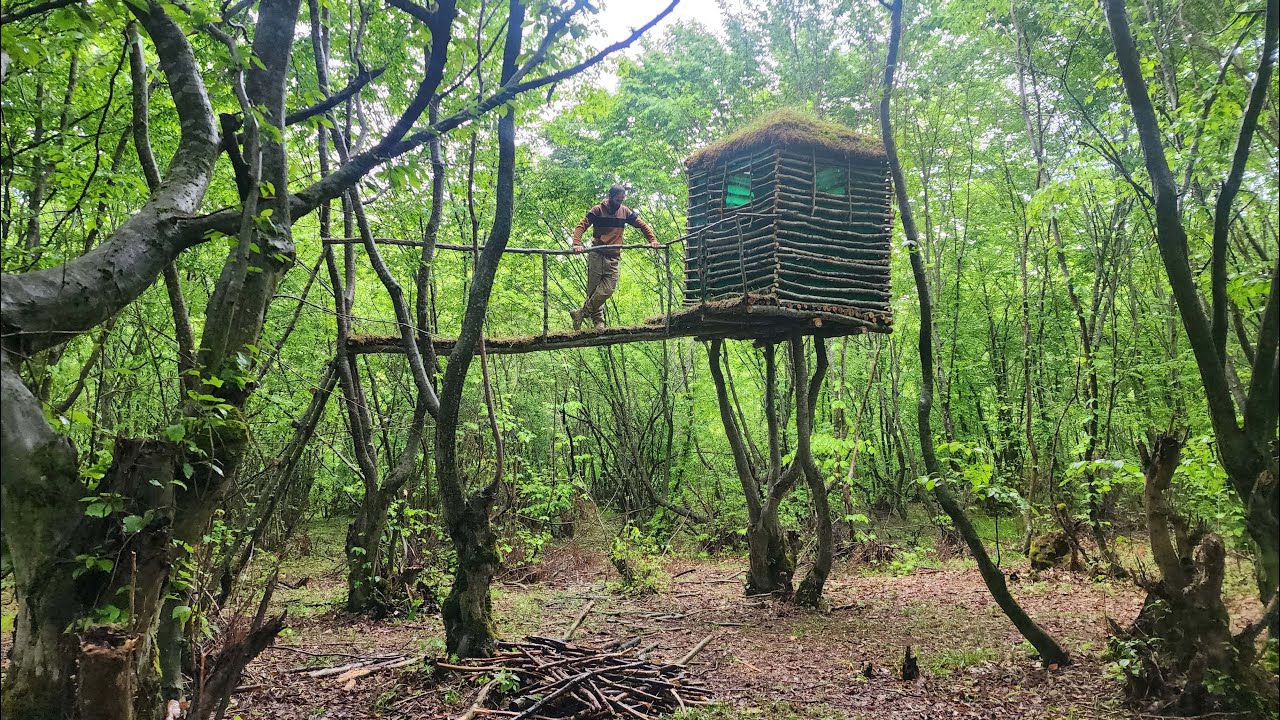 75 days of living in the forest alone.!!