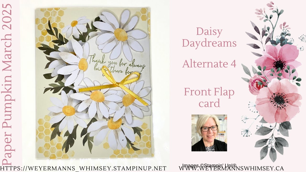 Paper Pumpkin Mar 2025 Daisy Daydream Alternative 4 Stampin’ Up!