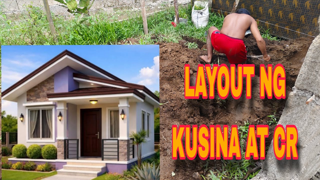 PANGARAP NA TAHANAN NI KALINGAP TOPHER LAYOUT NA NG KUSINA AT CR