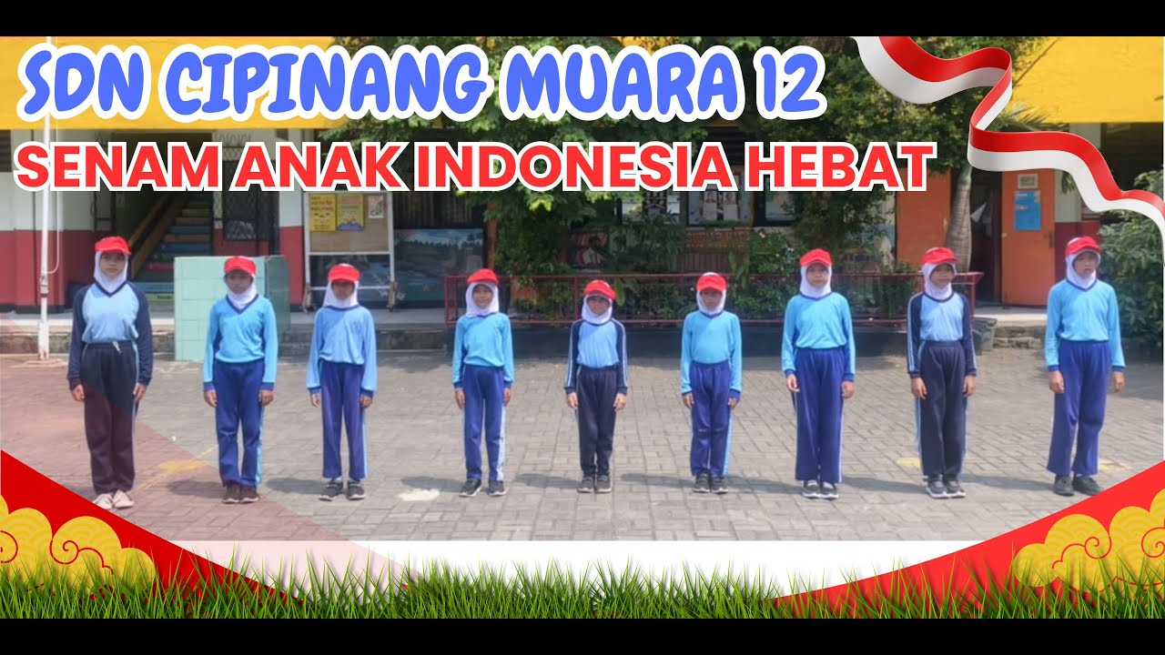 Lomba Senam Anak Indonesia Hebat 2025_SDN Cipinang Muara 12_DKI Jakarta