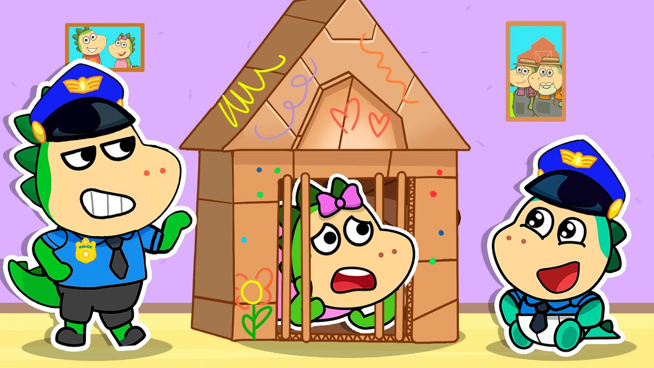 Spike is the Sheriff 👮 Rules and Good Behavior 🚓 Learn to Be Kind 🔥 Fire Spike Kids Stories