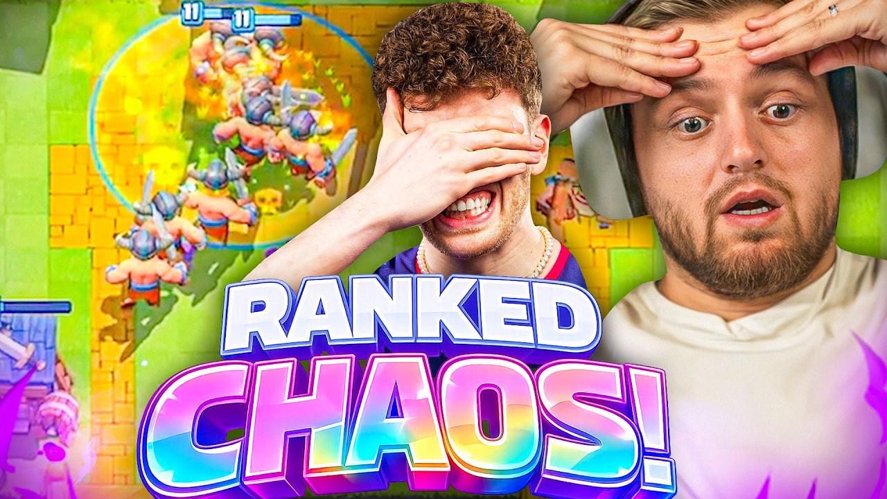 🏆🤩Top 10k im CHAOS Ranked MODE! - BRUTAL Asozial mit diesem OP DECK in Clash Royale!