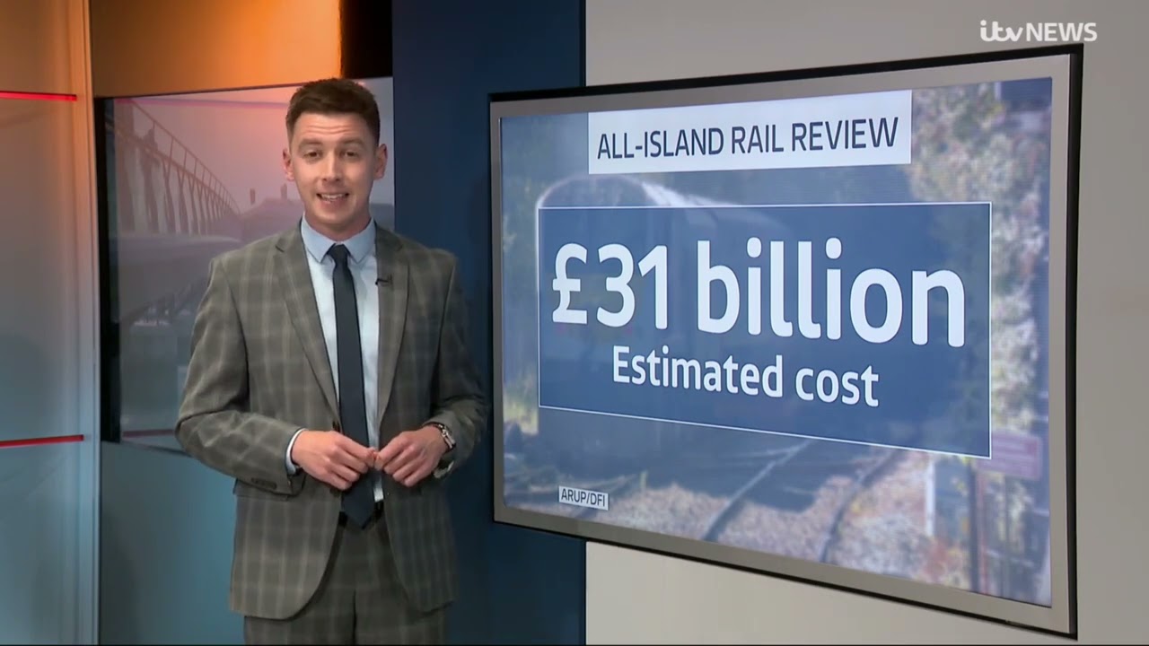 NI Railway Proposals - BBC and UTV Reports - 31st July 2024