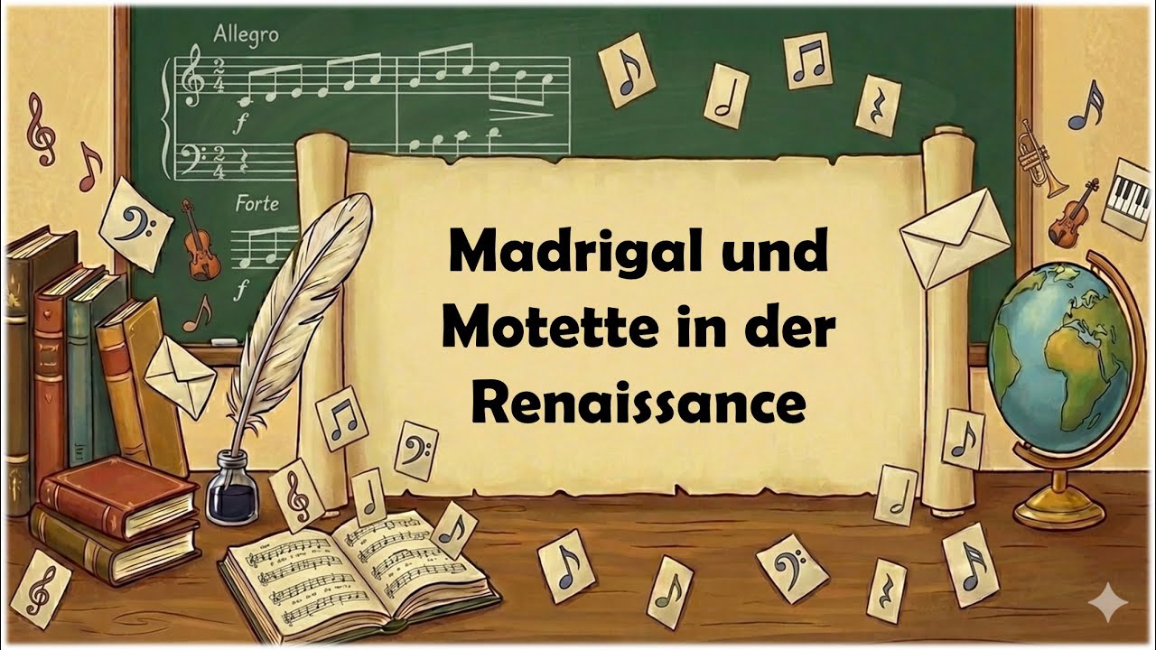 Madrigal und Motette in der Renaissance