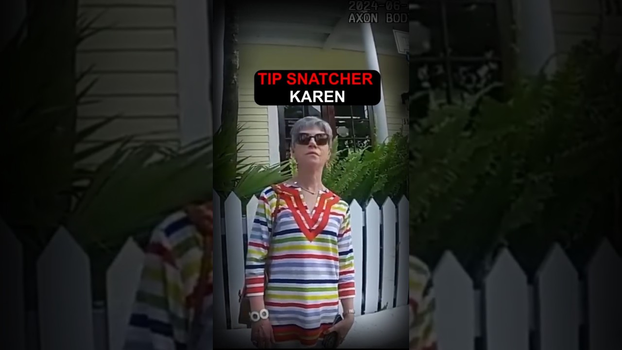 Karen gets caught stealing from a coffee shop #police #bodycam