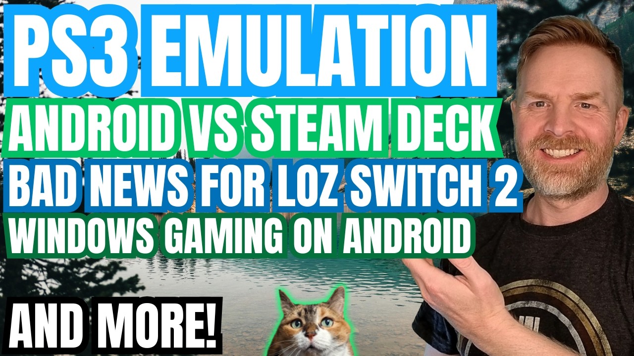 Огромный прирост производительности в RPCS3, GameSir, Android против Steam Deck и многое другое