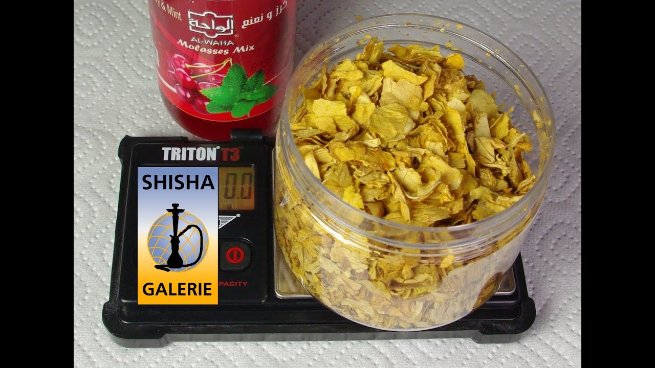 Nubia Super Dry Shisha Tabak mit Al Waha Molasse anmischen
