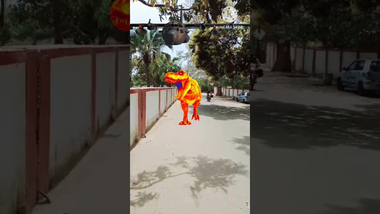 dinosaur attack