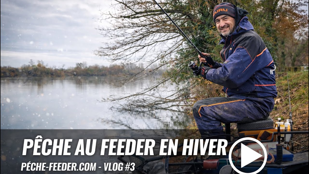 Pêche au feeder en hiver - peche-feeder VLOG