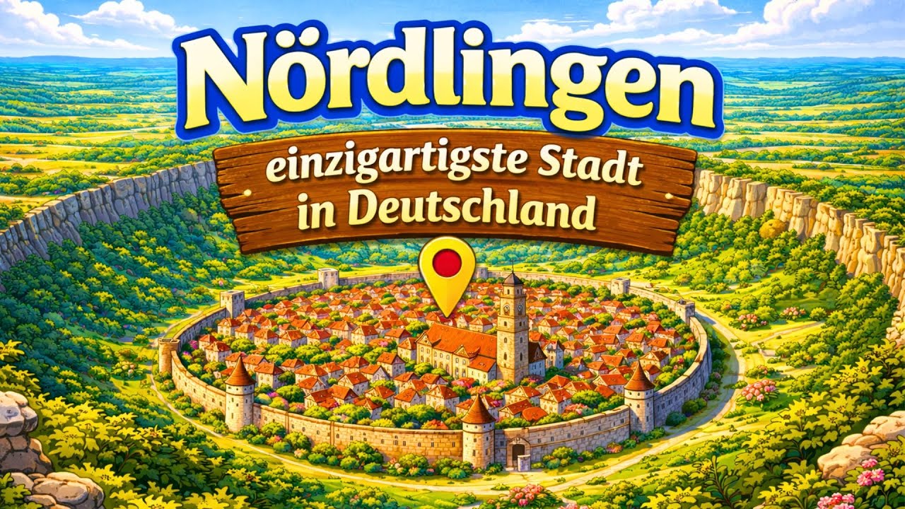 Nördlingen – Die Stadt, die in einem Krater gebaut wurde