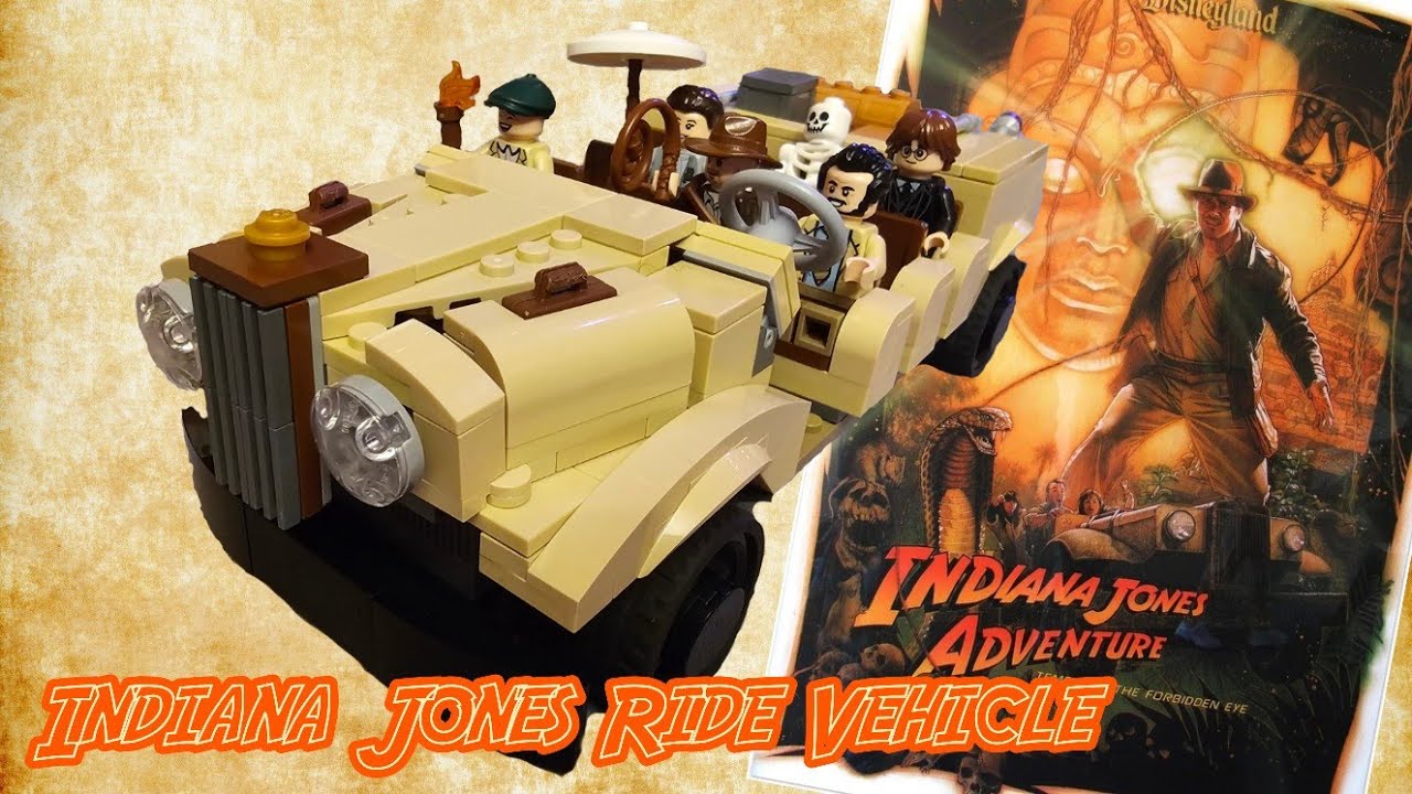 I Built a Ride Vehicle from Indiana Jones Adventure!