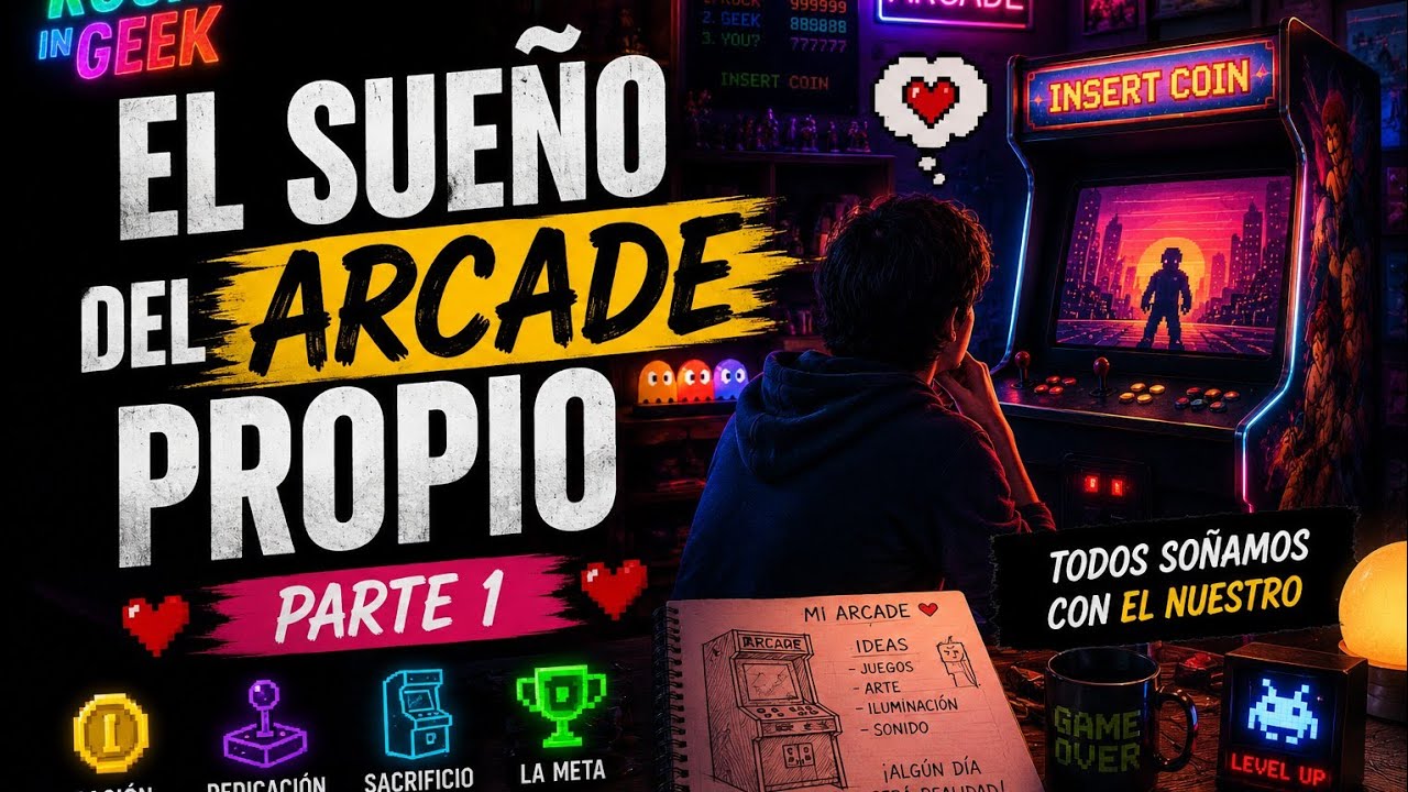 El sueño de tener un ARCADE propio | Parte 1